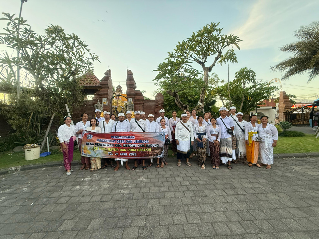 Rangkaian Ngusaba Kedasa: Bhakti Penganyar Pemerintah Desa Pererenan